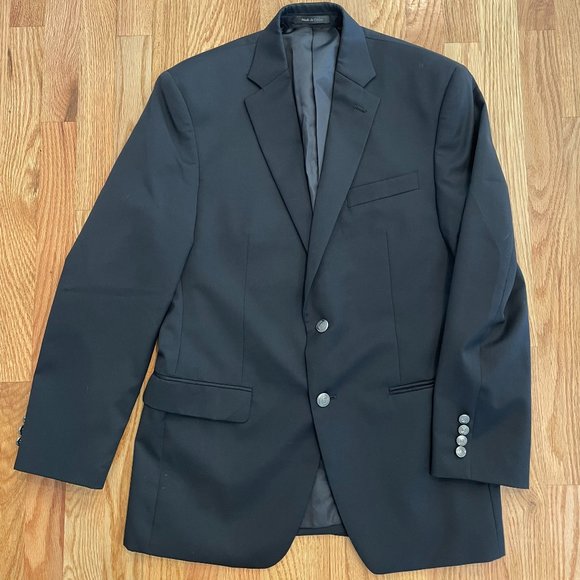 Lauren Ralph Lauren Other - Lauren Ralph Lauren 2 Button Blazer Suit Jacket Sport Coat Men’s 38R Black Wool